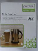 *Pro Chef Milk Frother