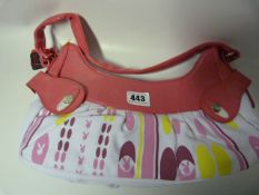Pink and White Playboy Handbag