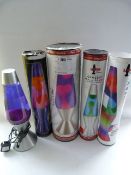 *5 Assorted Lava Lamps