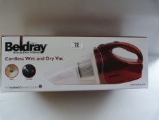 *Beldray Cordless Wet and Dry Vacuum