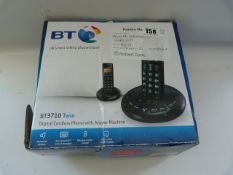 *BT 3710 Twin Telephone Set