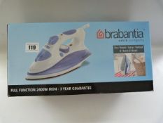 *Brabantia 2400 Watt Steam Iron - White