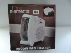 *Fine Elements 2000 Watt Electric Fan Heater