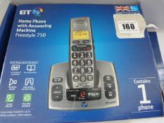 *BT Freestyle 750 Cordless Telephone with Answer Phone