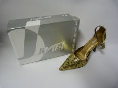 Pair of Faux Leopard Skin Stilettos - Size 40