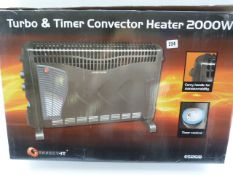 *Black 2000 Watt Convector Heater