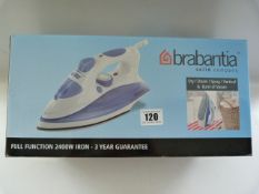 *Brabantia 2400 Watt Steam Iron - White