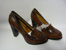 Pair of Red Herring Ladies Brown Shoes - Size 7