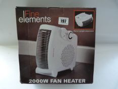*Fine Elements 2000 Watt Electric Fan Heater