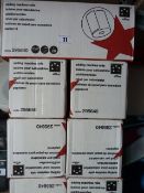 8 Boxes Containing 20x57x57mm Till Rolls