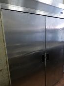 Chef King Stainless Steel Double Door Refrigerator