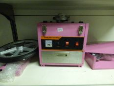 *Candy Floss Machine With Wheels A/F