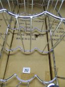 15 Bottle Chrome Wine Rack