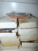 12 Copper & Stainless Steel Oval Balti Dishes