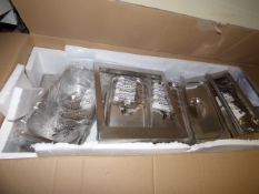 *Stainless Steel Over Shelf with Bain Marie Inserts Ref: 223