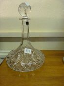 Thomas Webb Ship's Decanter