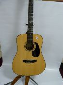 Concerta Acoustic Guitar on Stand