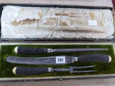 Cased Carving Set