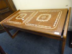 Tile Topped Coffee Table