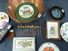 Copper Jam Pan - Cabinet Plates - Prints - Spoons etc