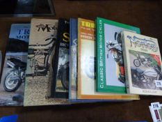 Collection of Motorcycle Books