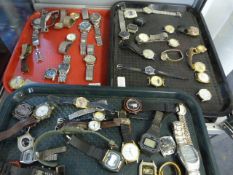 3 Trays of Ladies & Gents Wrist Watches