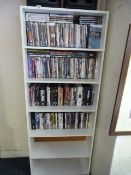 White Melamine Bookcase