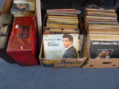 Large Collection of LP Records