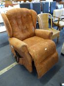 Electric Recliner Wing Backed Chair