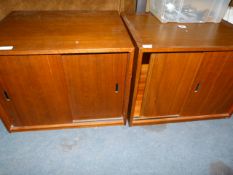 2 Record Cabinets