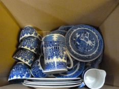 Quantity of Wedgwood Blue & White Tea Ware etc