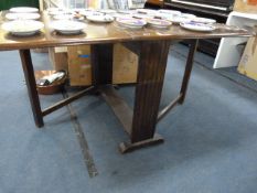 Mahogany Drop Leaf Table