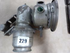 Early Lucas Cycle Lamp