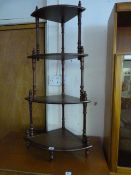 Mahogany Corner What Not