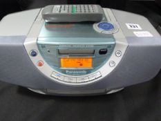 Panasonic Portable Stereo CD System