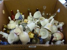 Large Collection of Porcelain & Glass Bells