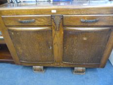 Art Deco Oak Sideboard