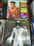 Large Quantity of Elvis Presley LP Records