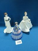Coalport Figurines - Tiffany - Autumn Time & Gwen