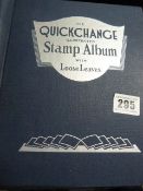 Stamp Album & Contents