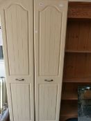Cream Double Wardrobe