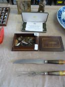 Brass Bear Money Box - Coin Set - Mantel Clock - Coins etc