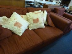 Terracotta 2 Seat Settee & Matching Chair