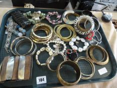 Tray of Costume Jewellery