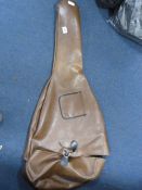 Brown Leatherette Guitar Case