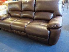 *Lazyboy 3 Seat Recliner Settee