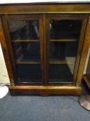 Edwardian Mahogany Inlaid Bookcase