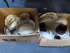 2 Boxes of China & Glassware