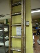 Wooden Extending Ladder