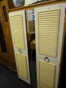 Cream Double Wardrobe